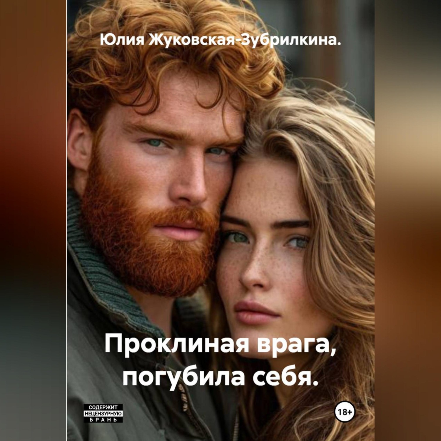 Обложка книги «Проклиная врага, погубила себя.»