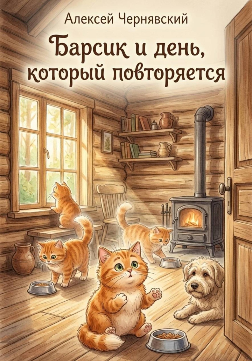 Обложка книги «Барсик и день который повторяется»