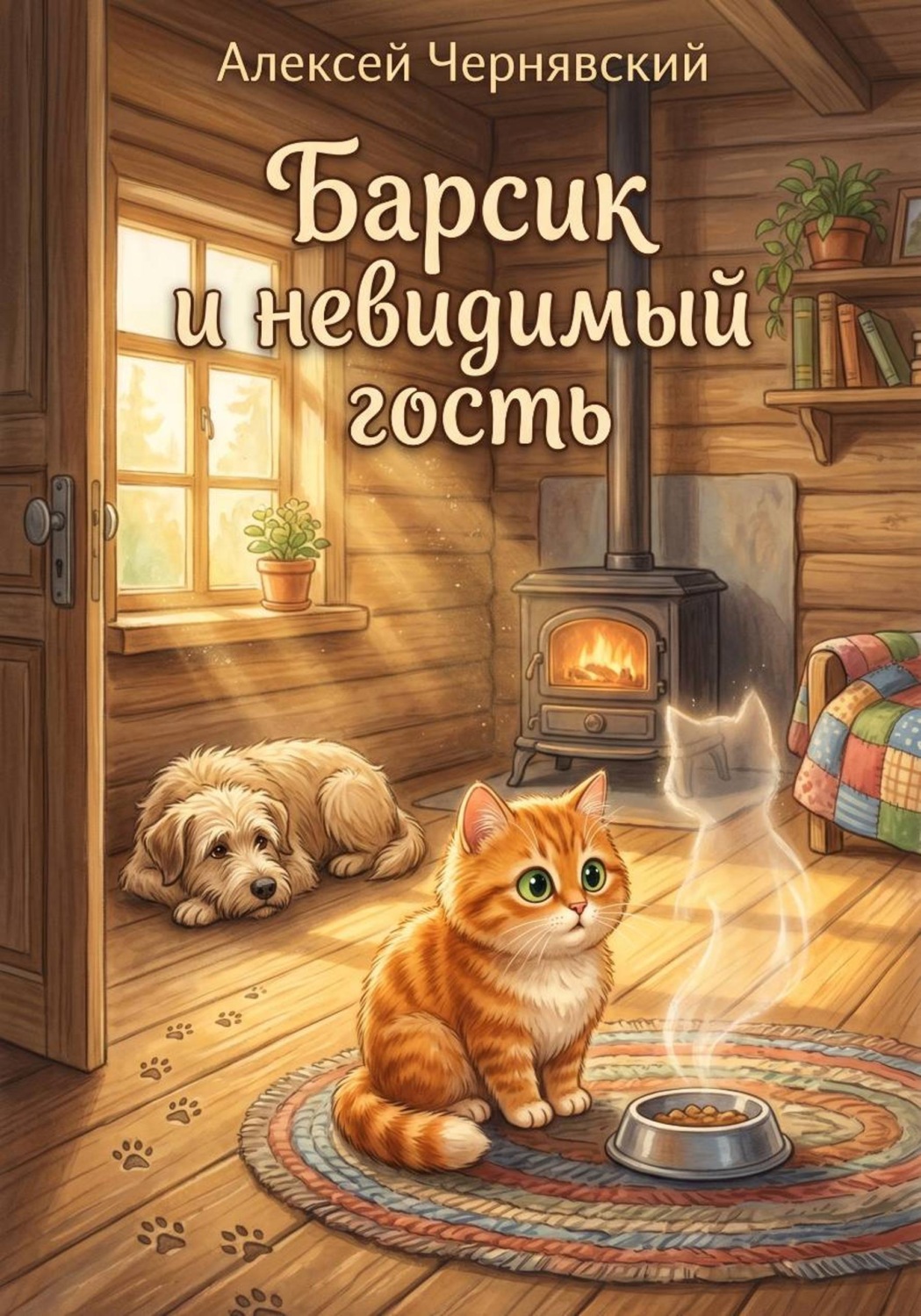 Обложка книги «Барсик и невидимый гость»