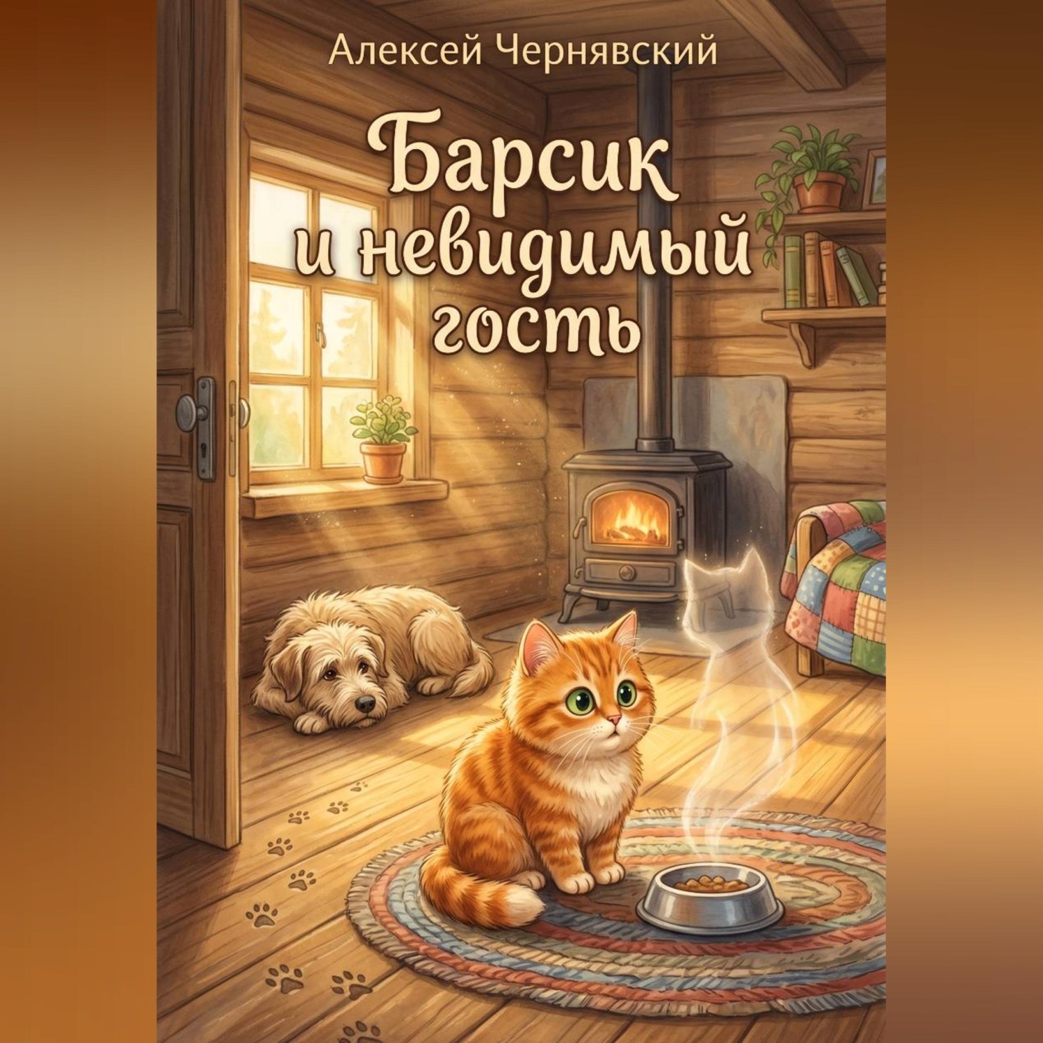 Обложка книги «Барсик и невидимый гость»