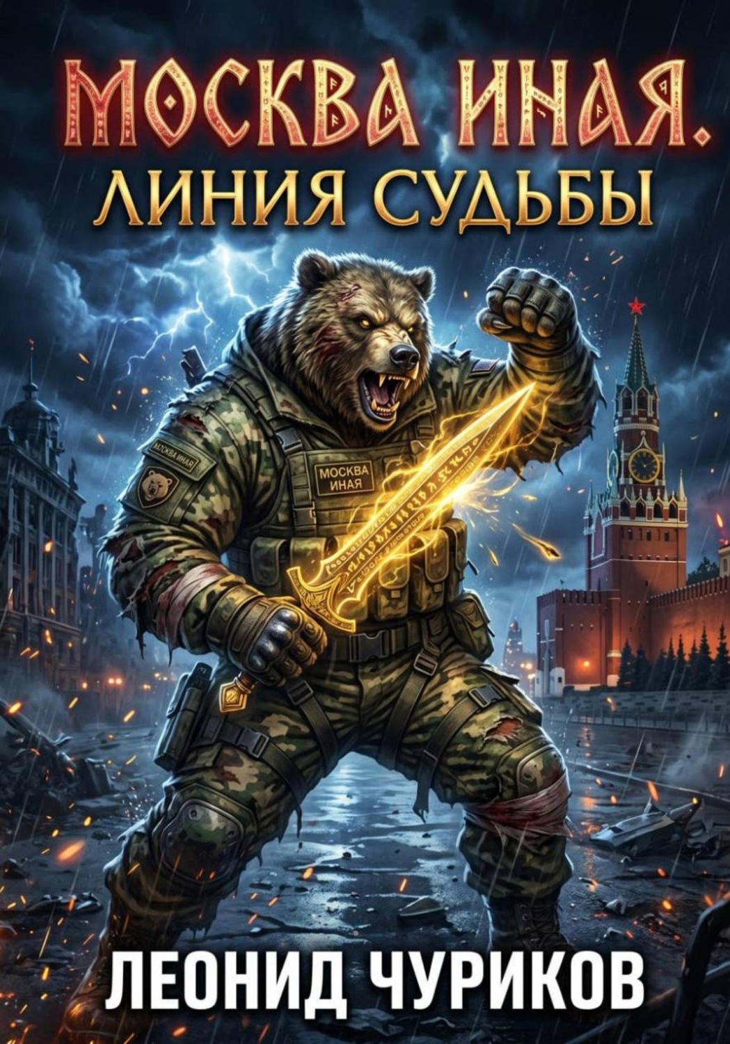 Обложка книги «Москва Иная. Линия судьбы»