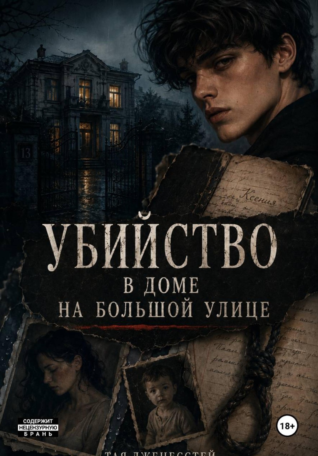 Обложка книги «Убийство в доме на большой улице»