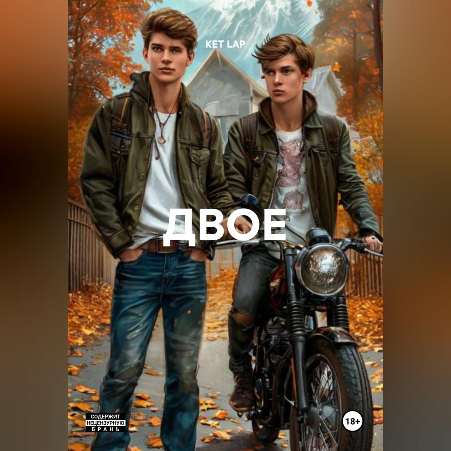 Обложка книги «ДВОЕ»