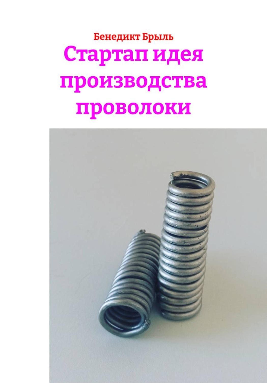 Обложка книги «Стартап идея производства проволоки»