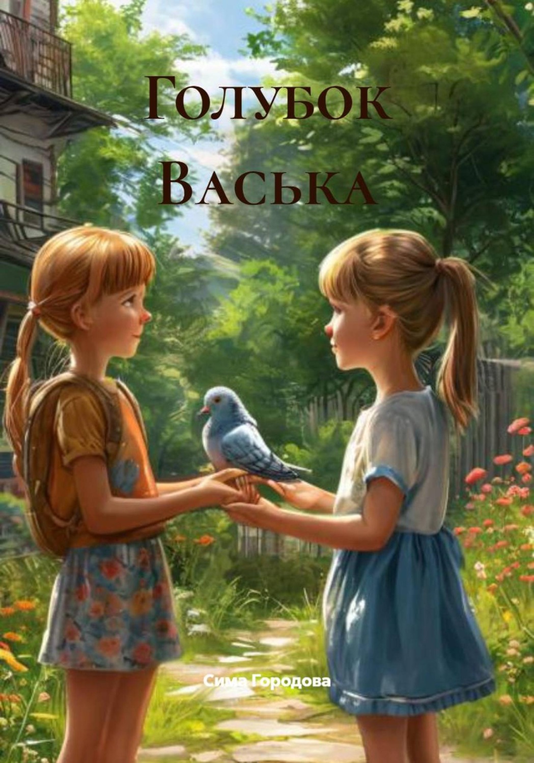 Обложка книги «Голубок Васька»
