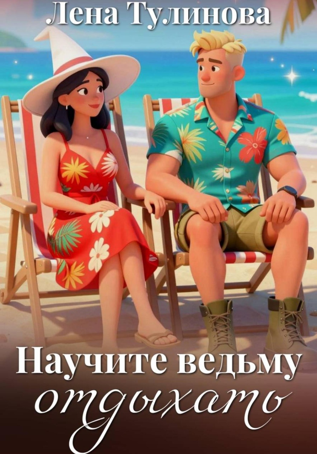 Обложка книги «Научите ведьму отдыхать»