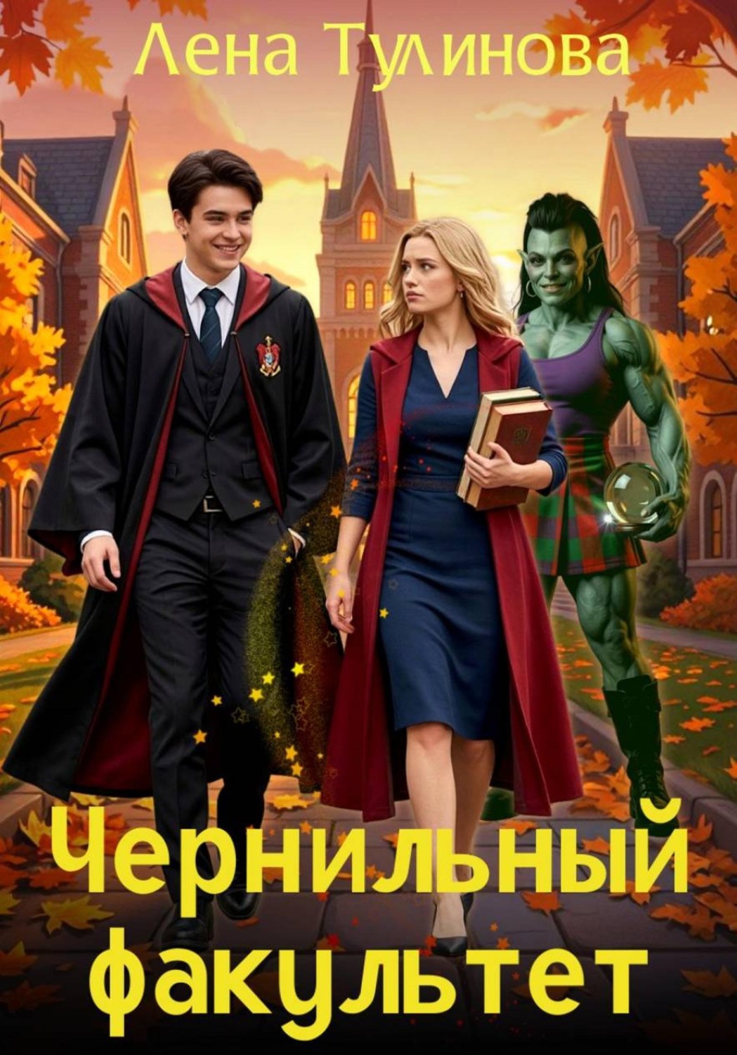 Обложка книги «Чернильный факультет»