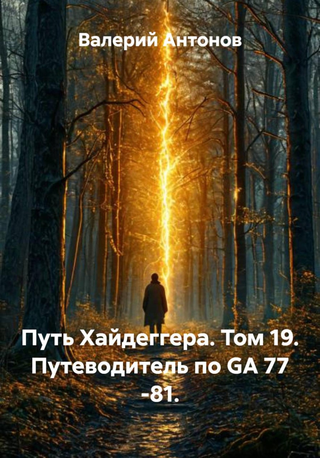 Обложка книги «Путь Хайдеггера. Том 19. Путеводитель по GA 77 -81»