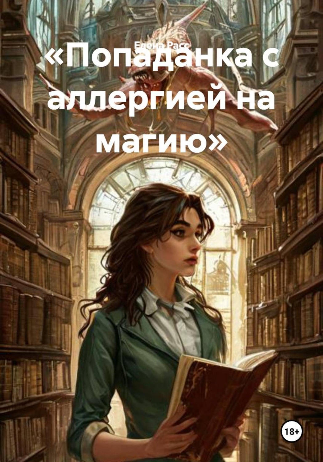 Обложка книги «Попаданка с аллергией на магию»