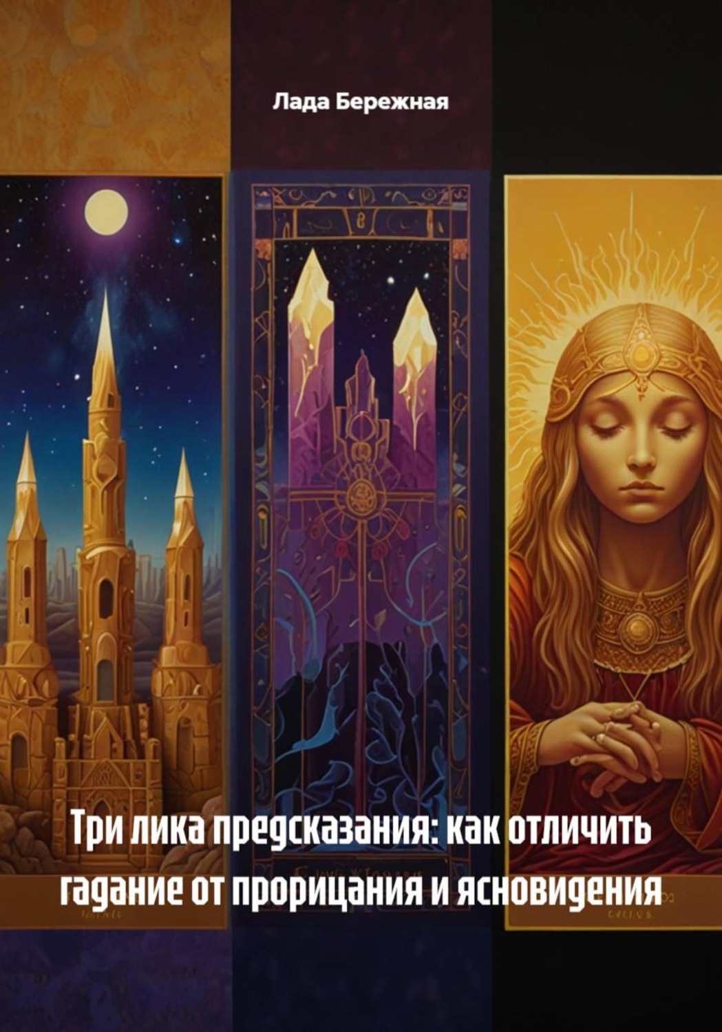 Обложка книги «Три лика предсказания: как отличить гадание от прорицания и ясновидения»