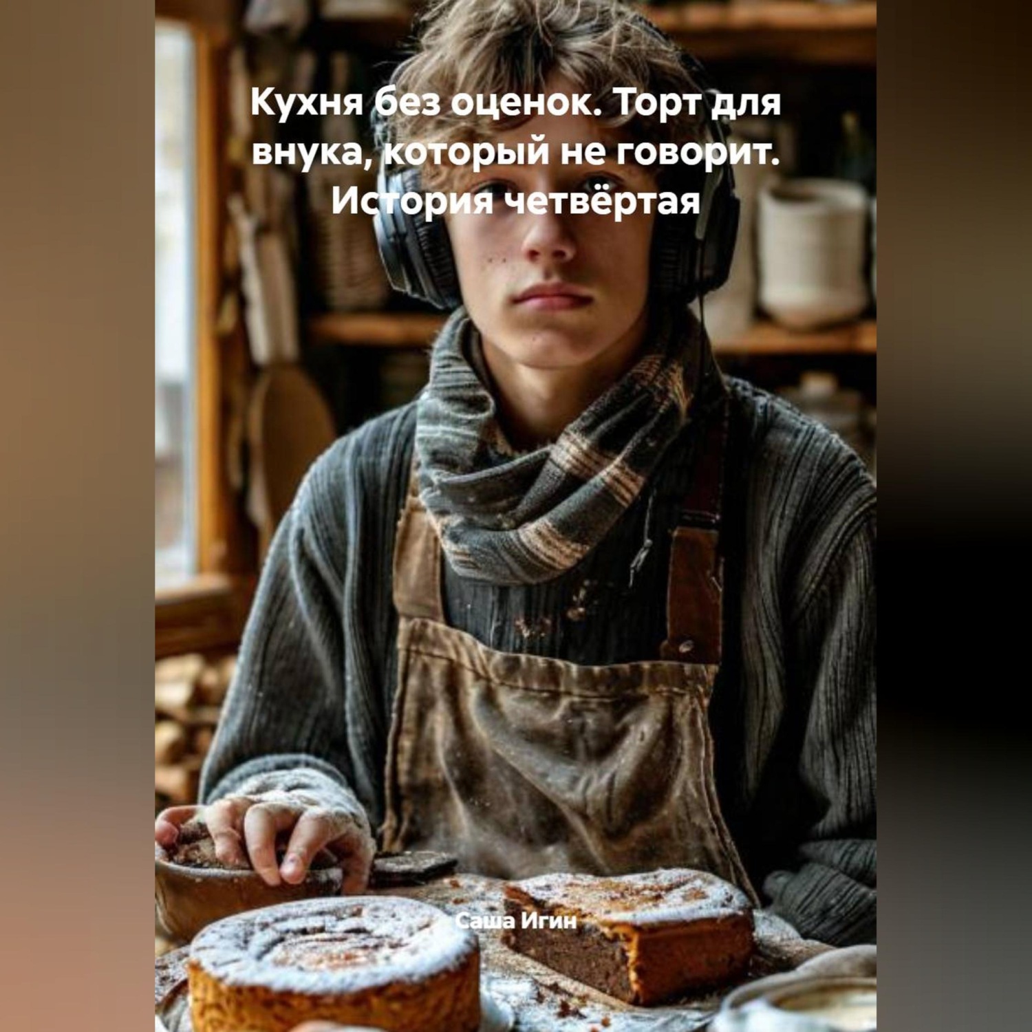 Обложка книги «Кухня без оценок. Торт для внука, который не говорит. История четвёртая»