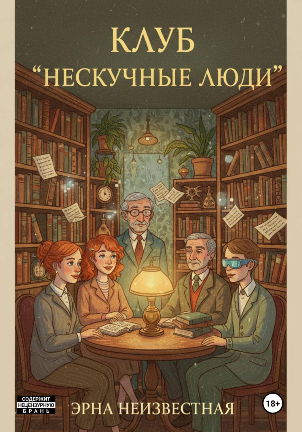 Обложка книги «Клуб "Нескучные люди"»