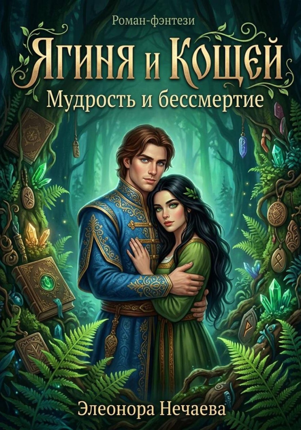 Обложка книги «Ягиня и Кощей. Мудрость и бессмертие»