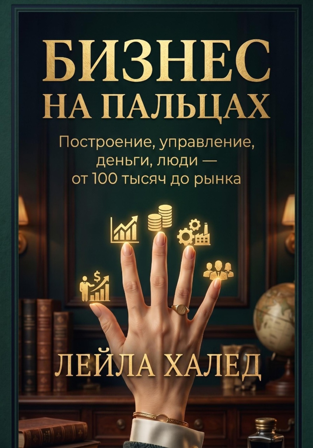 Обложка книги «Бизнес на пальцах»
