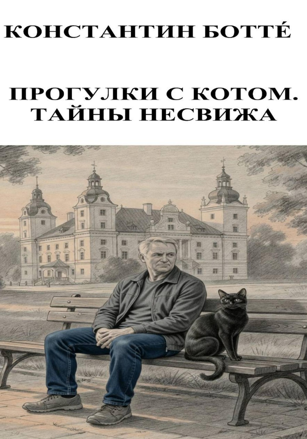 Обложка книги «Прогулки с котом. Тайны Несвижа»