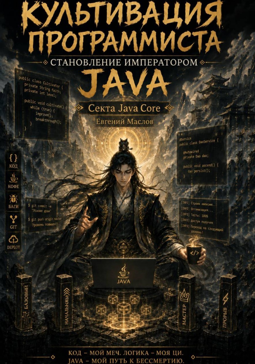 Обложка книги «Культивация программиста. Становление императором Java. Секта Java Core»