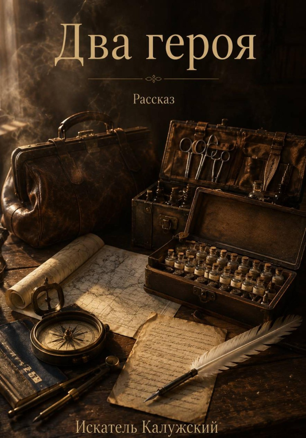 Обложка книги «Два героя»
