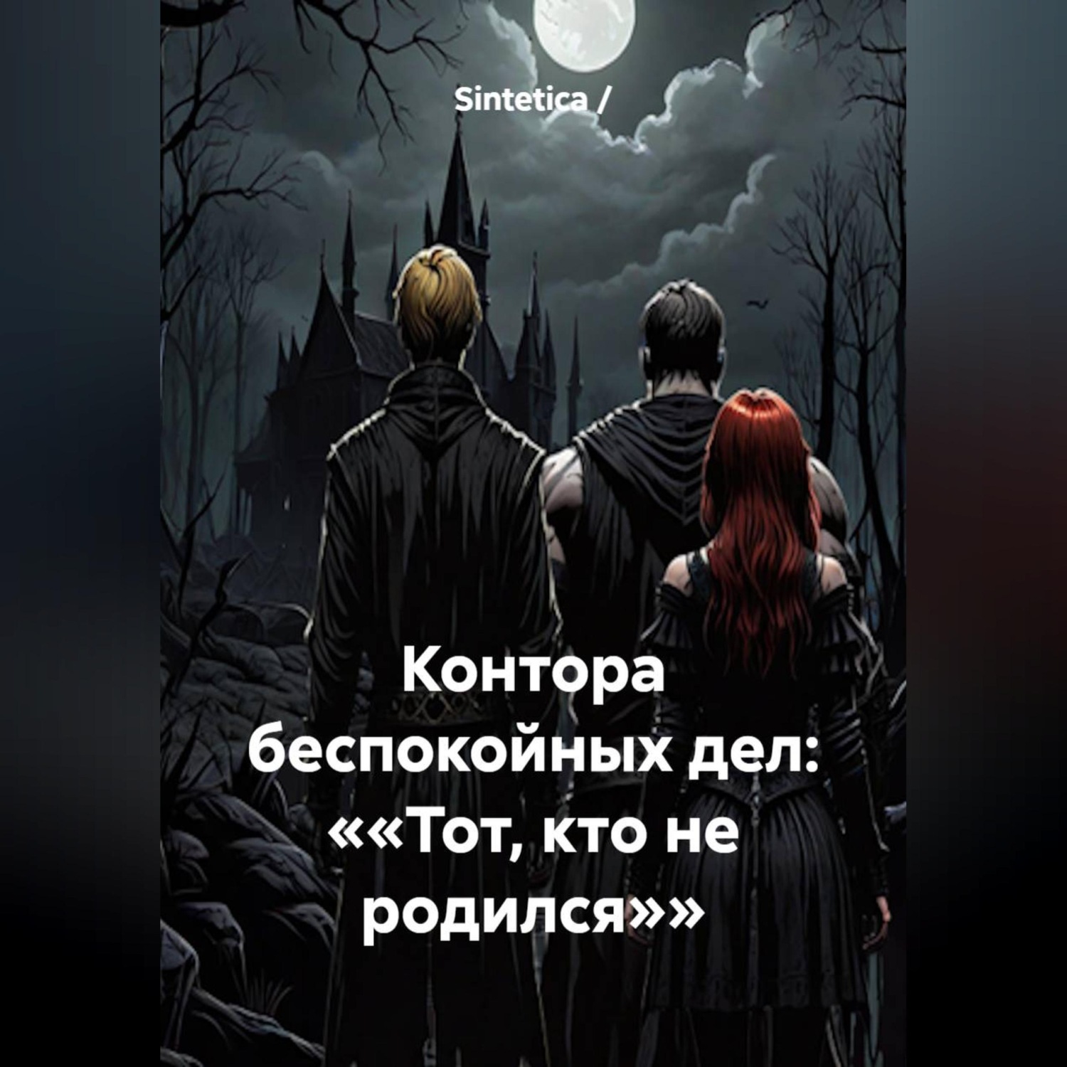 Обложка книги «Контора беспокойных дел: ««Тот, кто не родился»»»