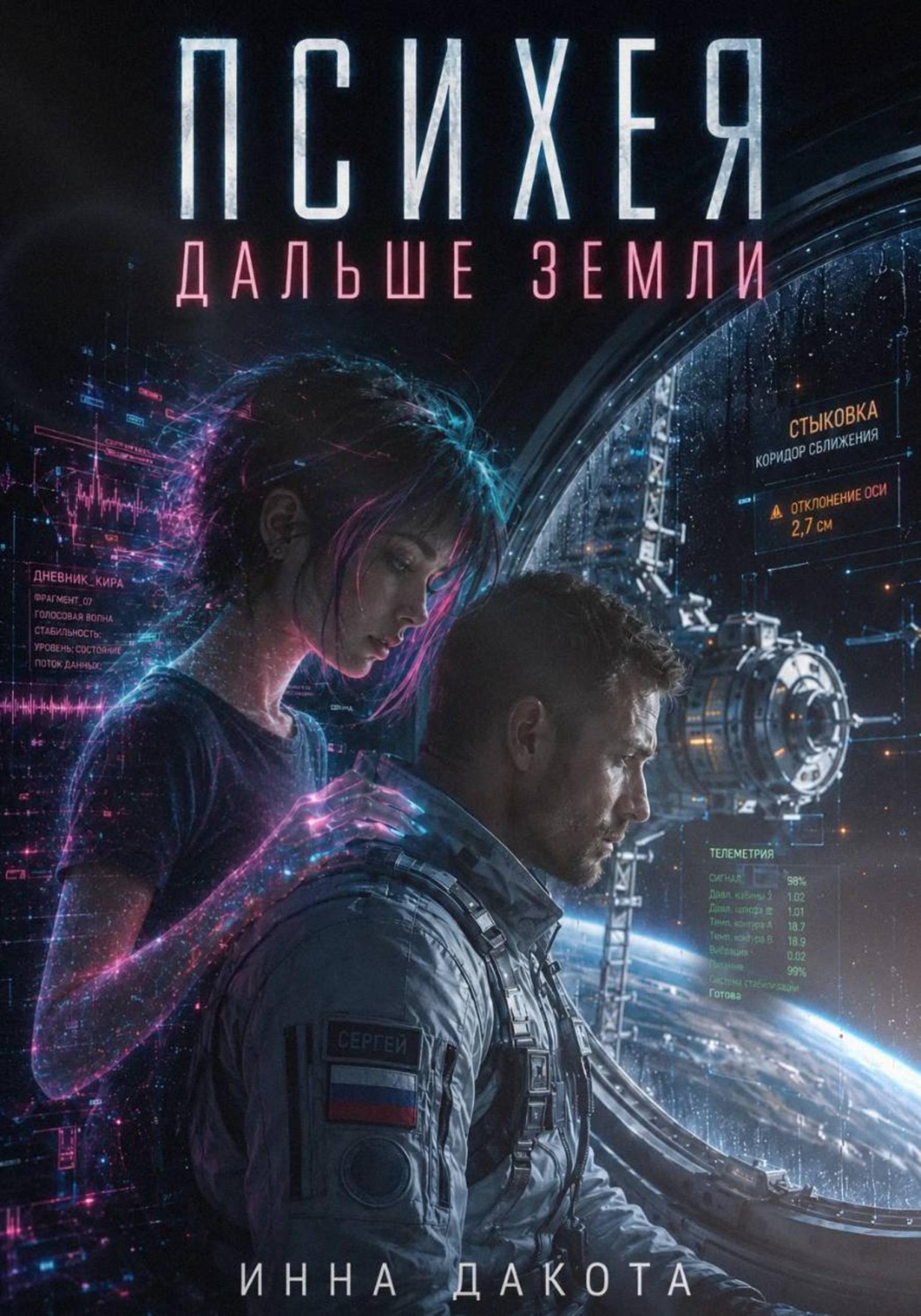 Обложка книги «Психея дальше Земли»