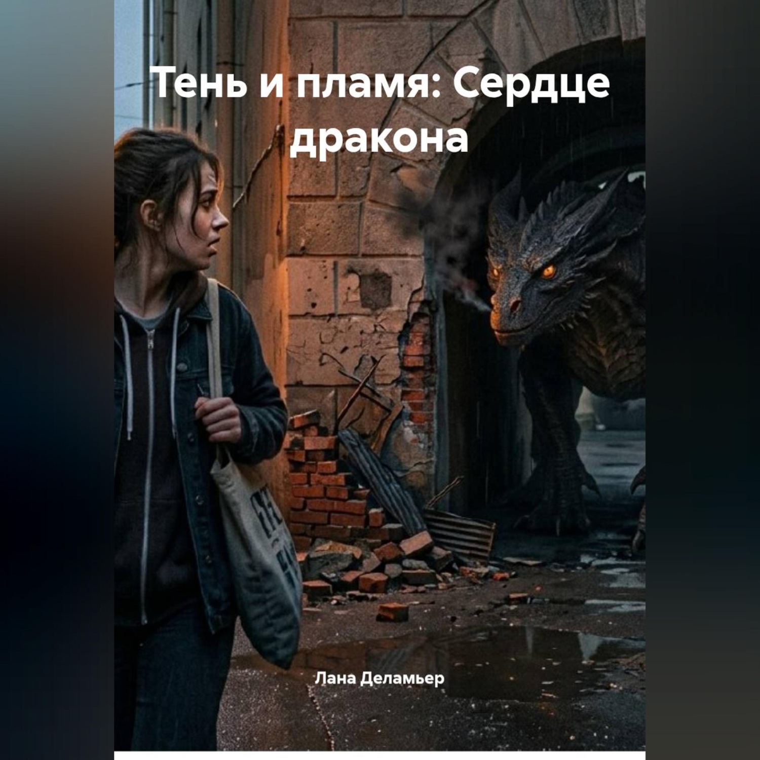 Обложка книги «Тень и пламя: Сердце дракона»