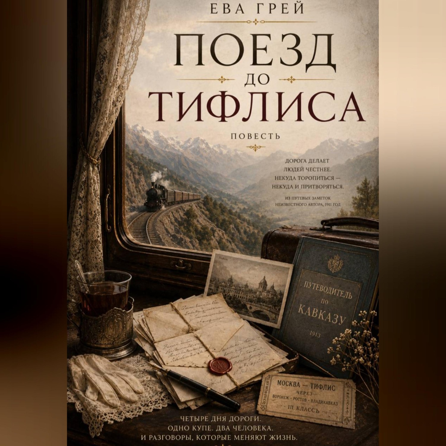 Обложка книги «Поезд до Тифлиса»