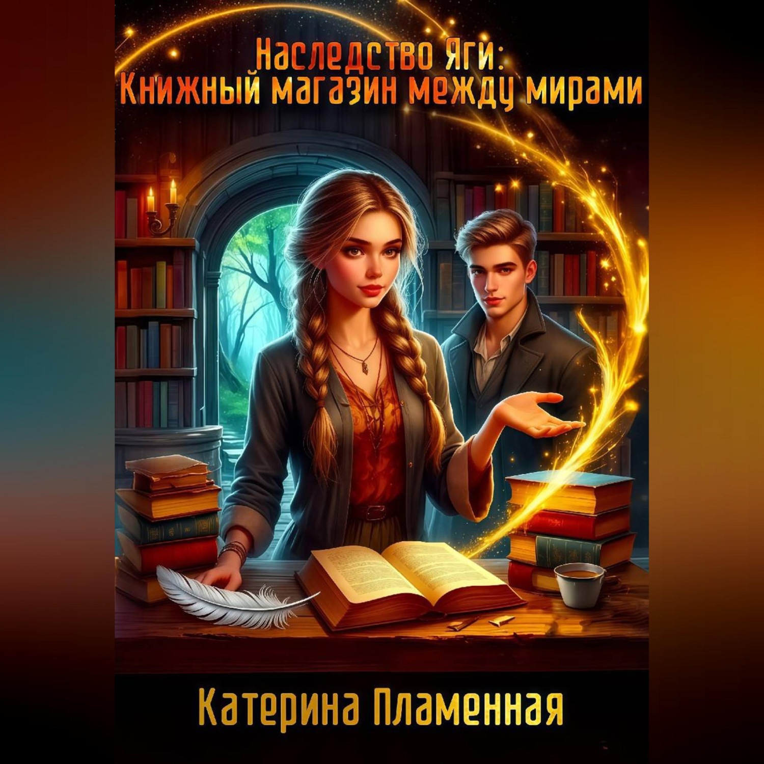 Обложка книги «Наследство Яги: Книжный магазин между мирами»