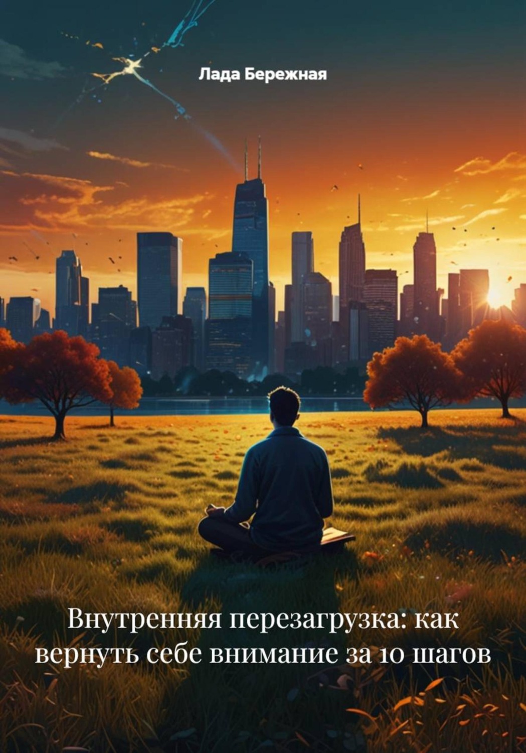 Обложка книги «Внутренняя перезагрузка: как вернуть себе внимание за 10 шагов»