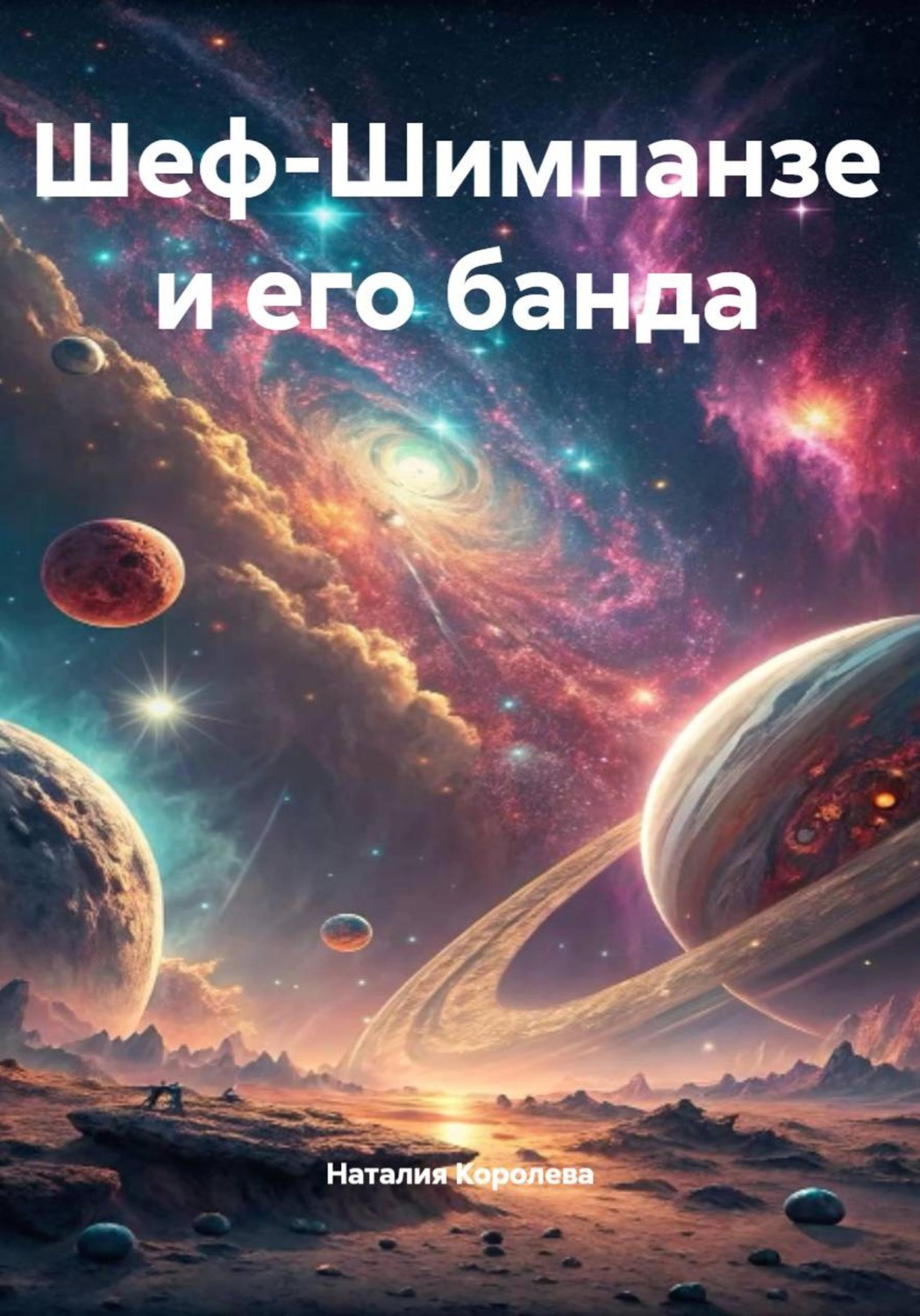 Обложка книги «Шеф-Шимпанзе и его банда»