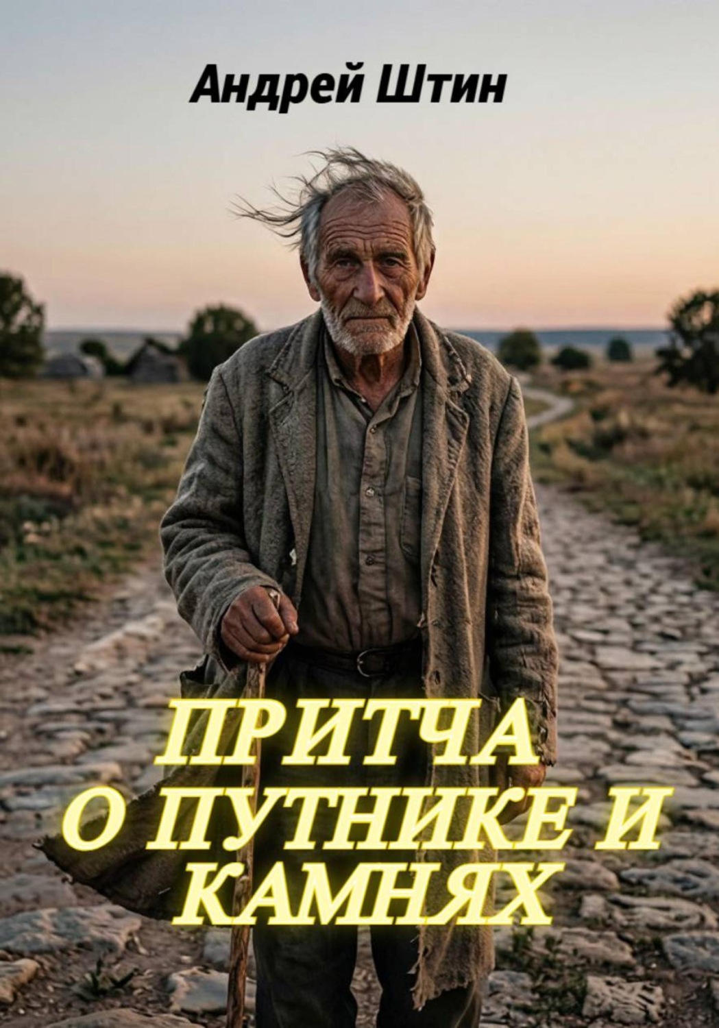 Обложка книги «Притча о путнике и камнях»