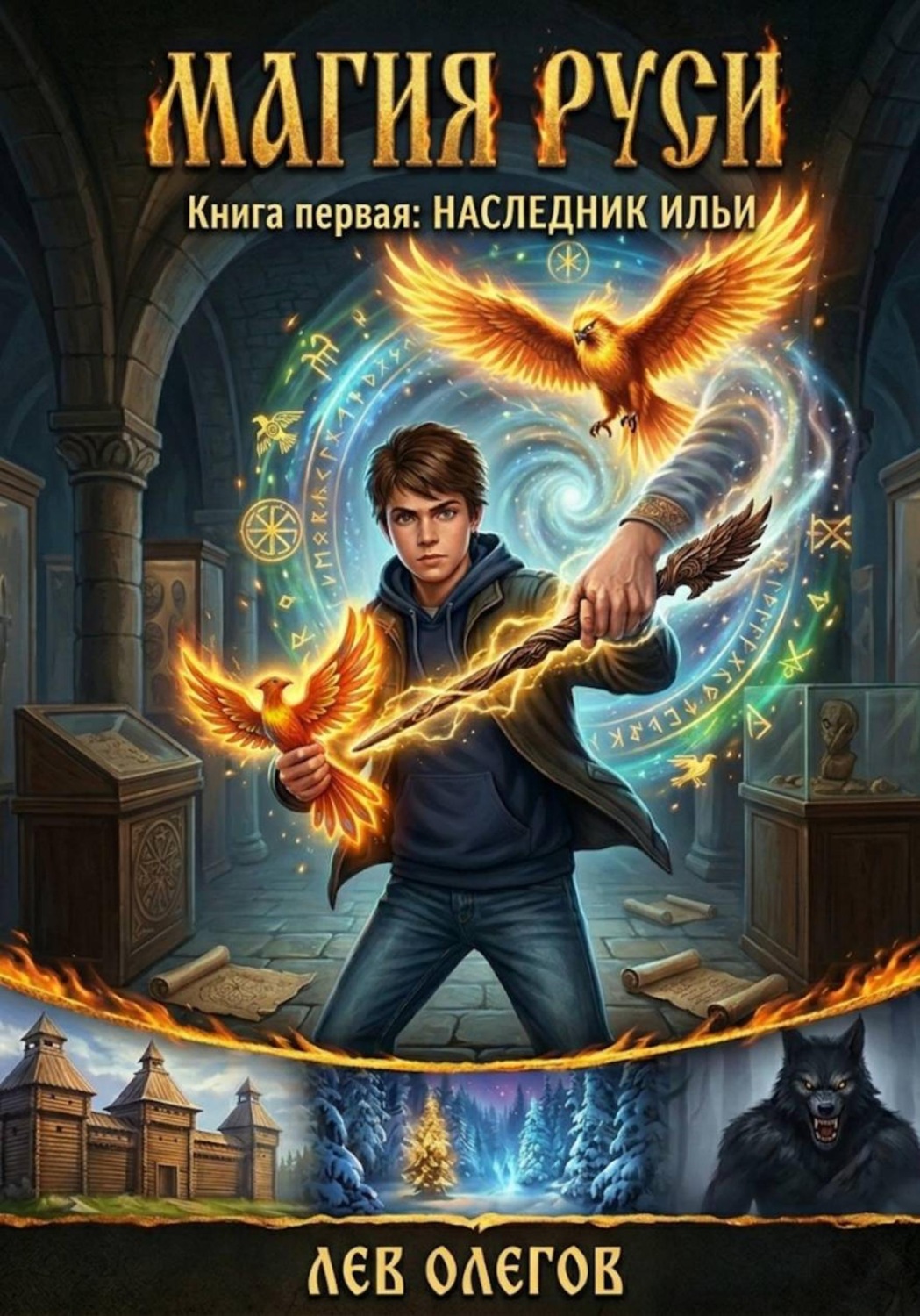 Обложка книги «МАГИЯ РУСИ Книга первая: НАСЛЕДНИК ИЛЬИ»