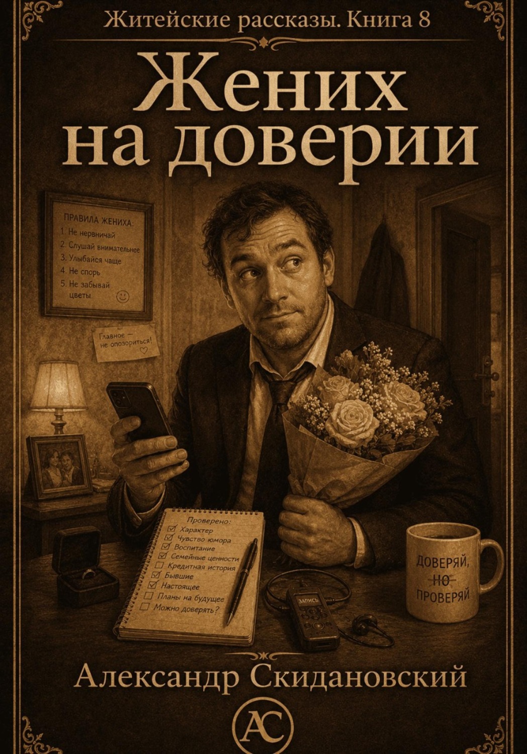 Обложка книги «Жених на доверии»