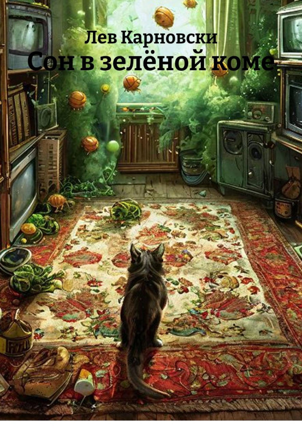 Обложка книги «Сон в зелёной коме»
