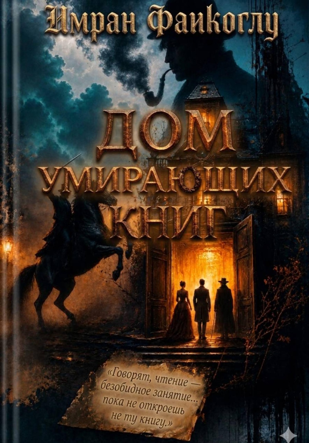 Обложка книги «Дом умирающих книг»