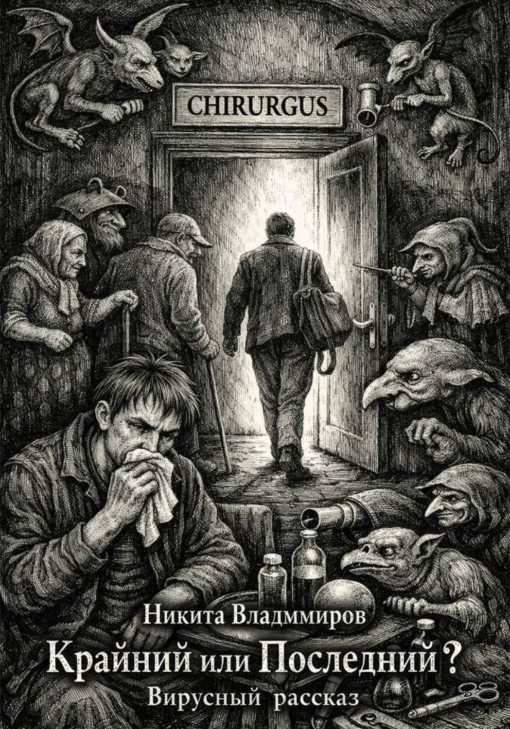 Обложка книги «Крайний или Последний? Вирусный рассказ»