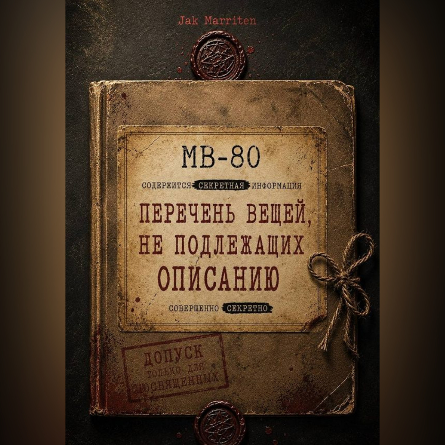 Обложка книги «Перечень вещей не подлежащих описанию»