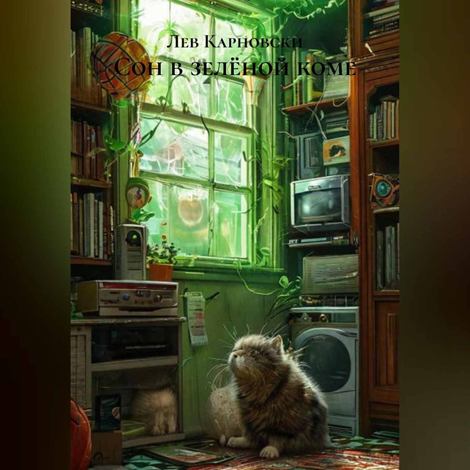 Обложка книги «Сон в зелёной коме»