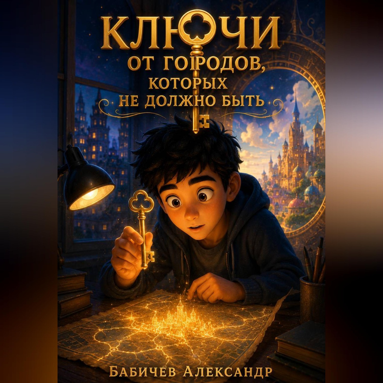 Обложка книги «ключи от городов которых не должно быть»
