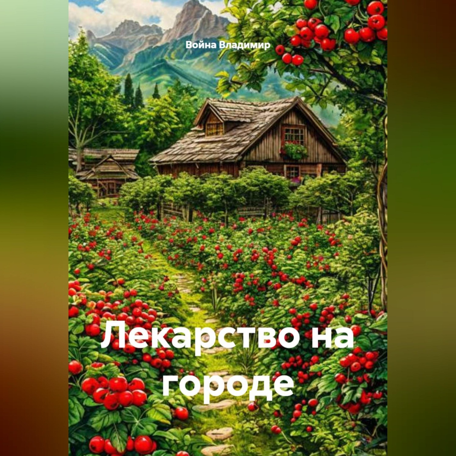 Обложка книги «ЛЕКАРСТВО НА ОГОРОДЕ»