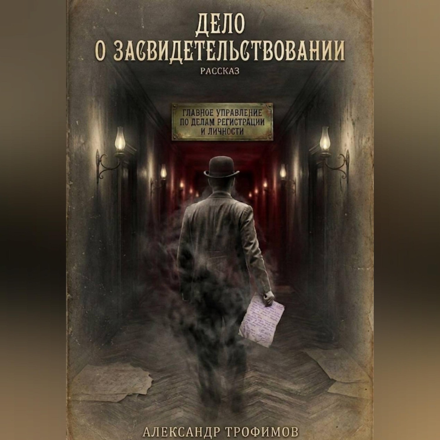 Обложка книги «Дело о засвидетельствовании»