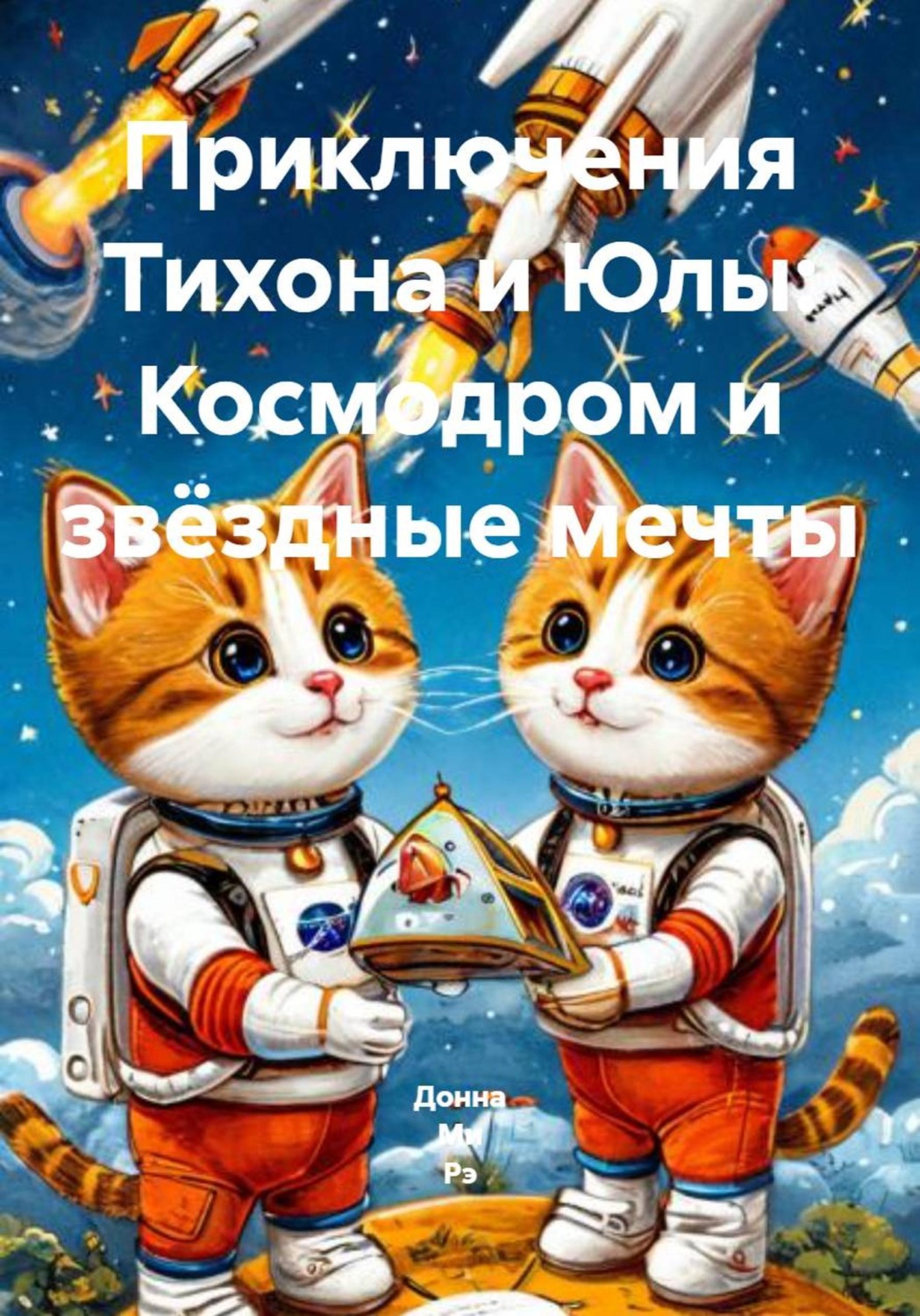 Обложка книги «Приключения Тихона и Юлы: Космодром и звёздные мечты»
