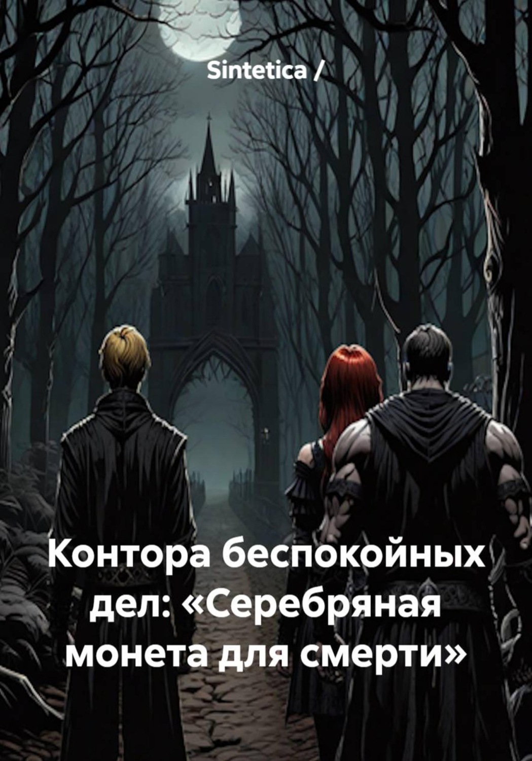 Обложка книги «Контора беспокойных дел: «Серебряная монета для смерти»»
