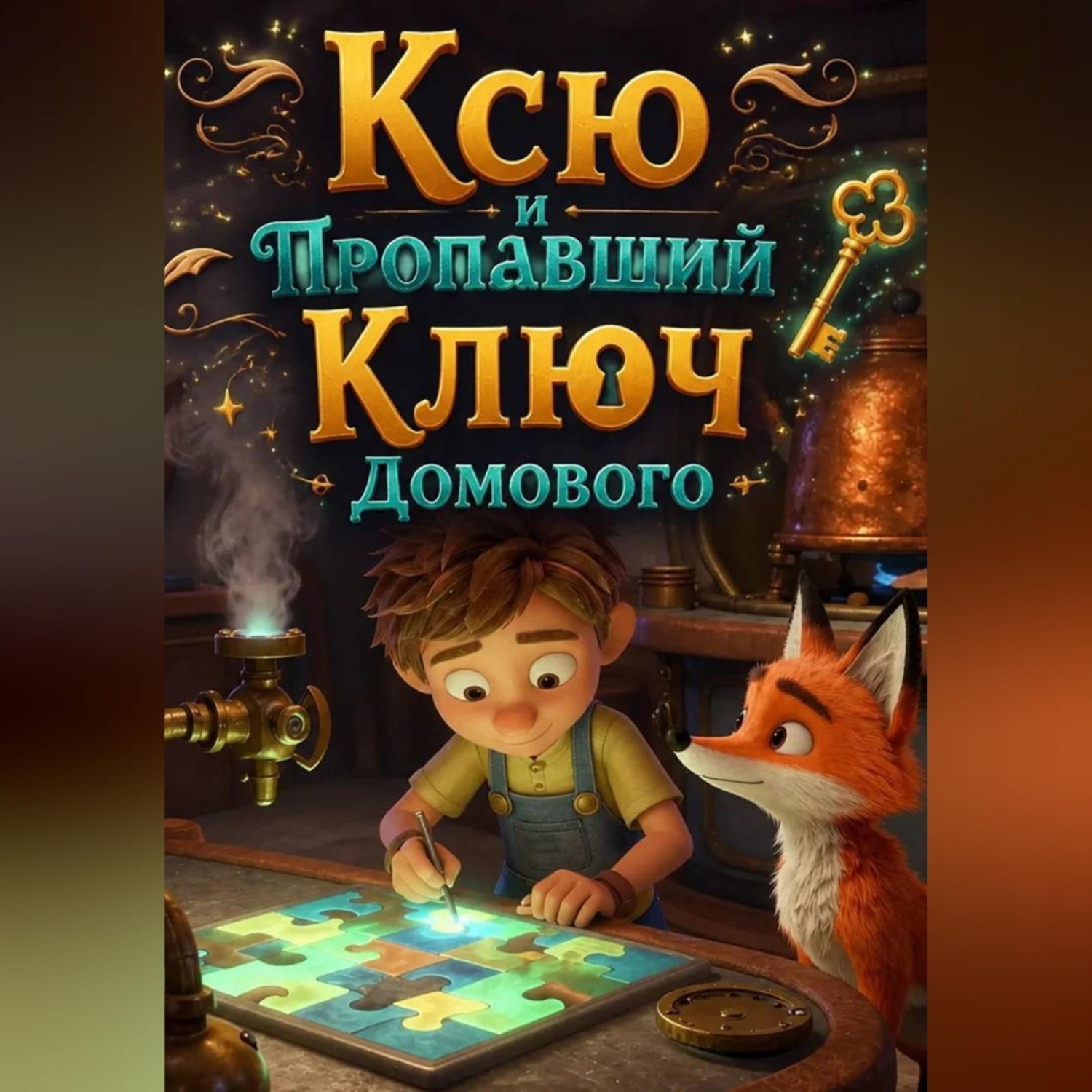 Обложка книги «Ксю и Пропавший Ключ Домового»