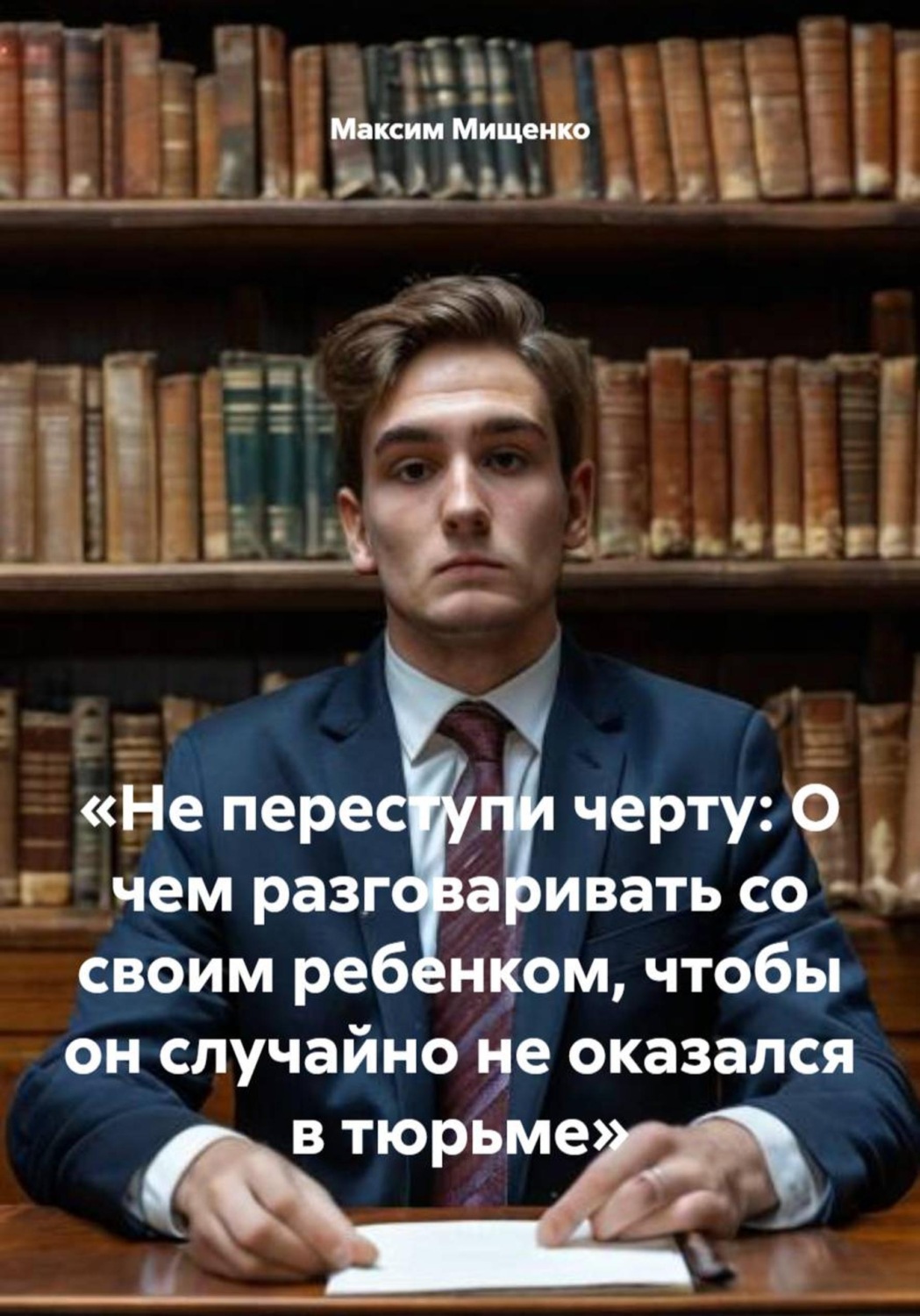 Обложка книги «Не переступи черту: О чем разговаривать со своим ребенком, чтобы он случайно не оказался в тюрьме»
