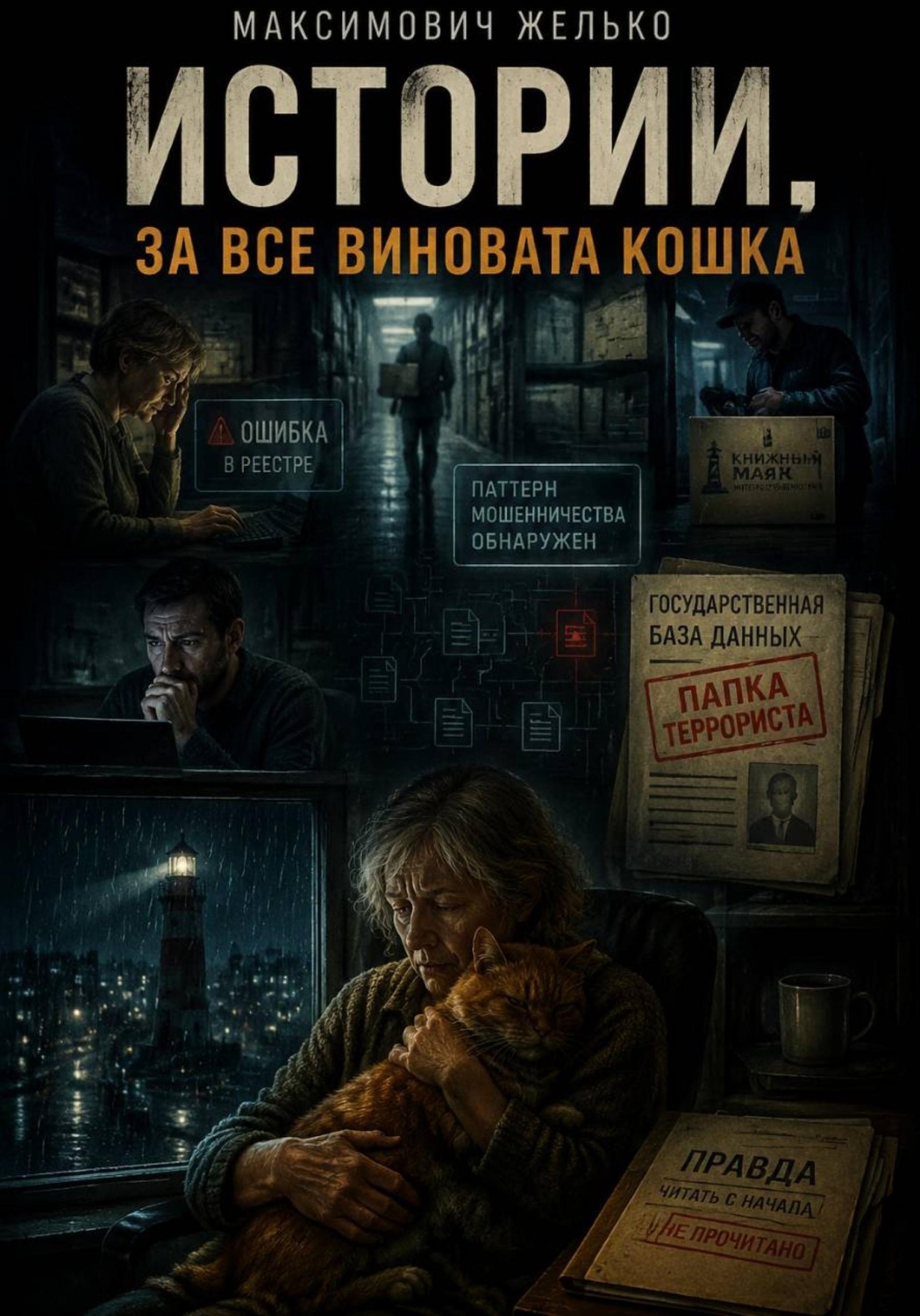 Обложка книги «Истории, За все виновата кошка»