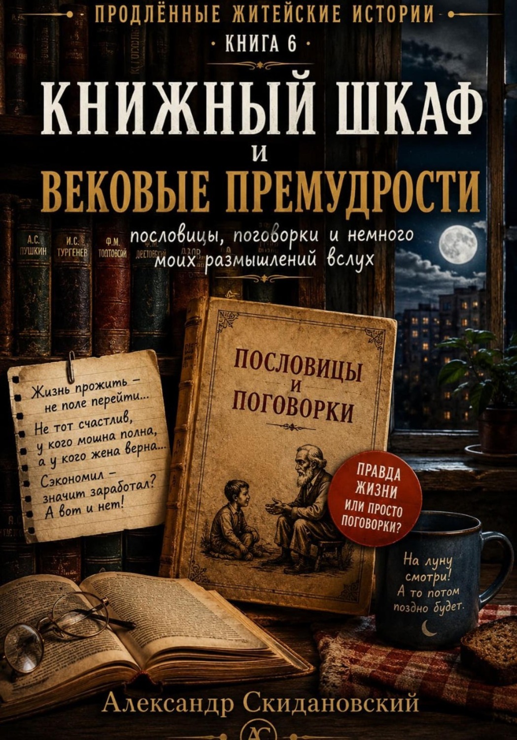 Обложка книги «Книжный шкаф и вековые премудрости»