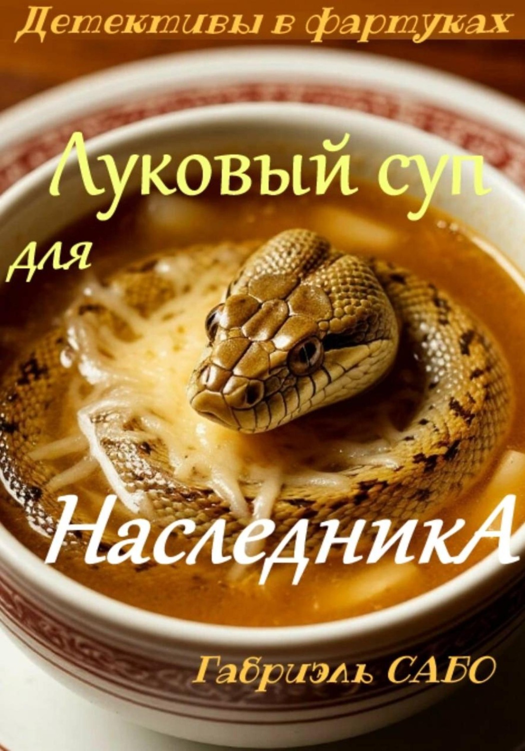 Обложка книги «Детективы в фартуках. Луковый суп для наследника»