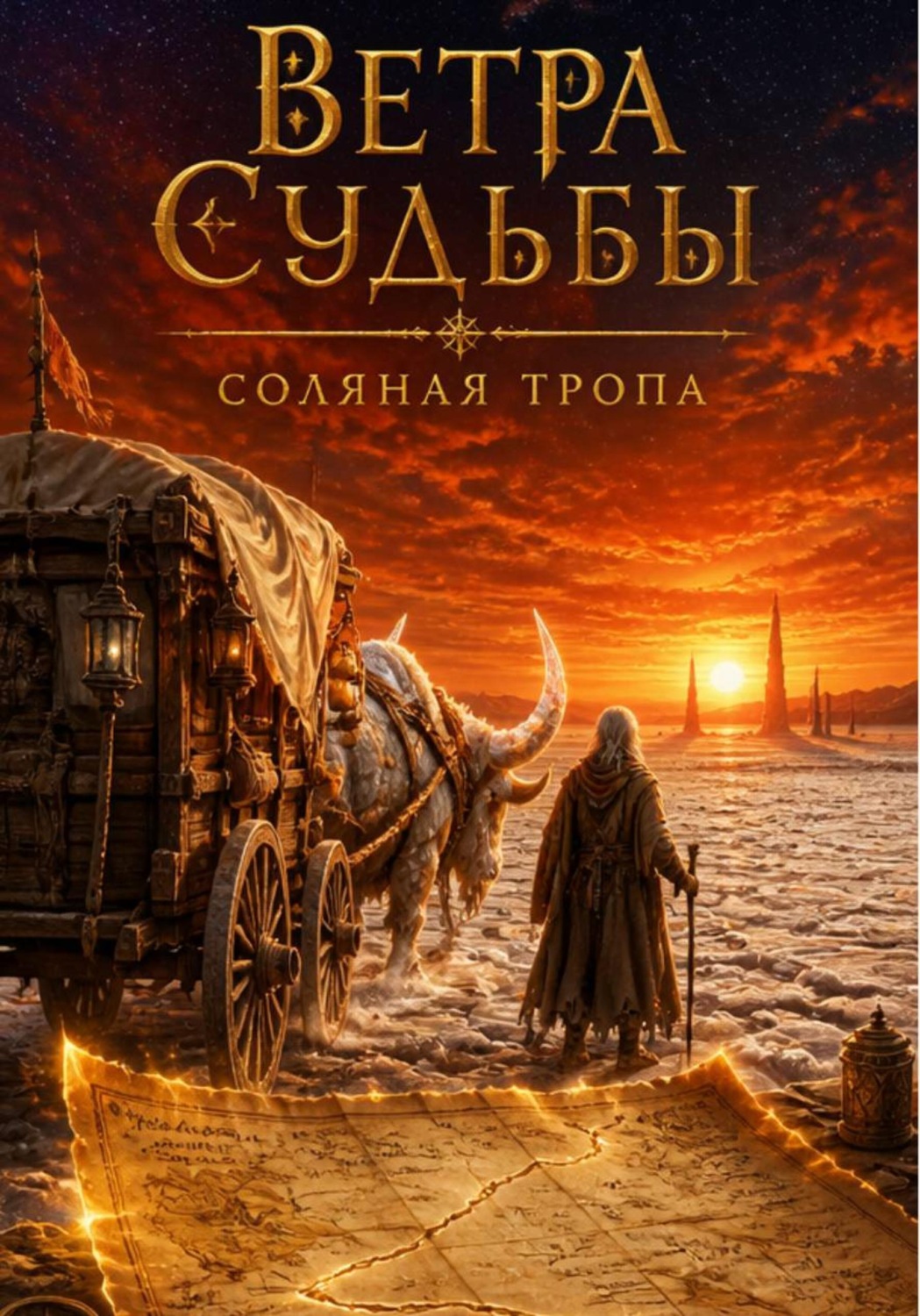 Обложка книги «Ветра судьбы. Соляная тропа»
