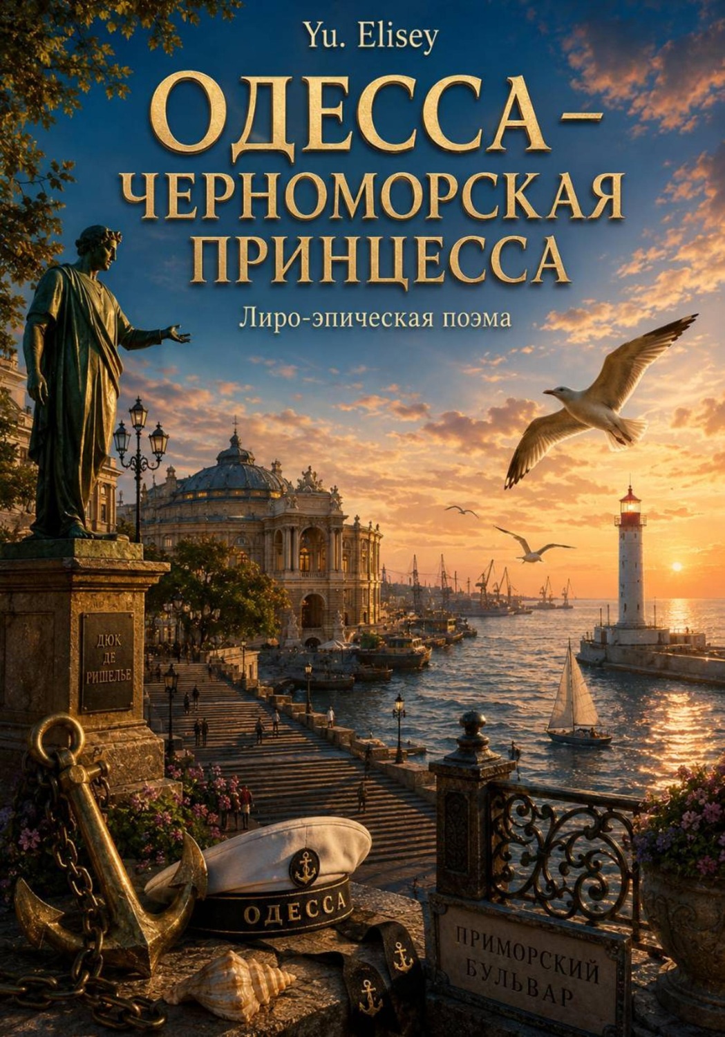 Обложка книги «ОДЕССА — ЧЕРНОМОРСКАЯ ПРИНЦЕССА»