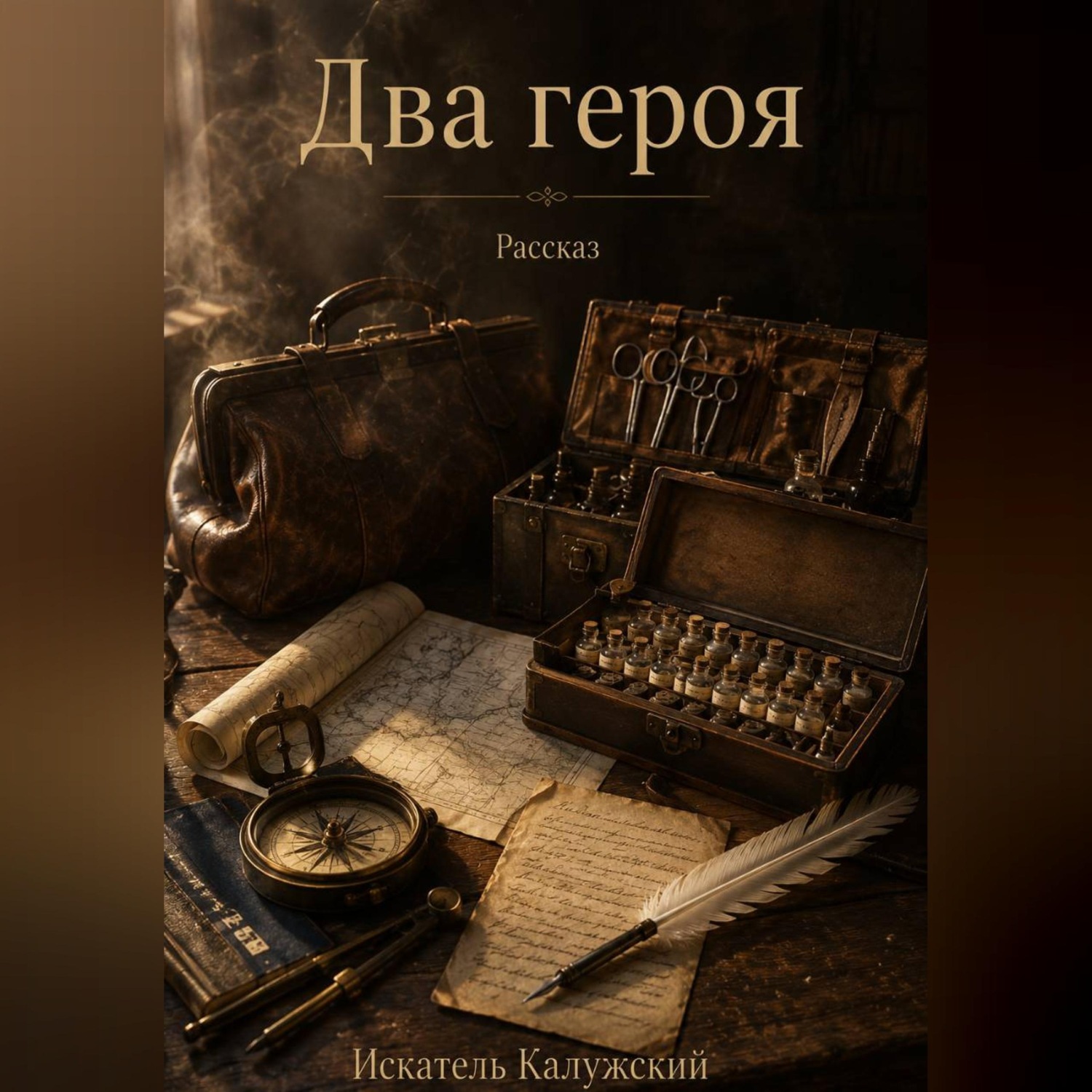 Обложка книги «Два героя»