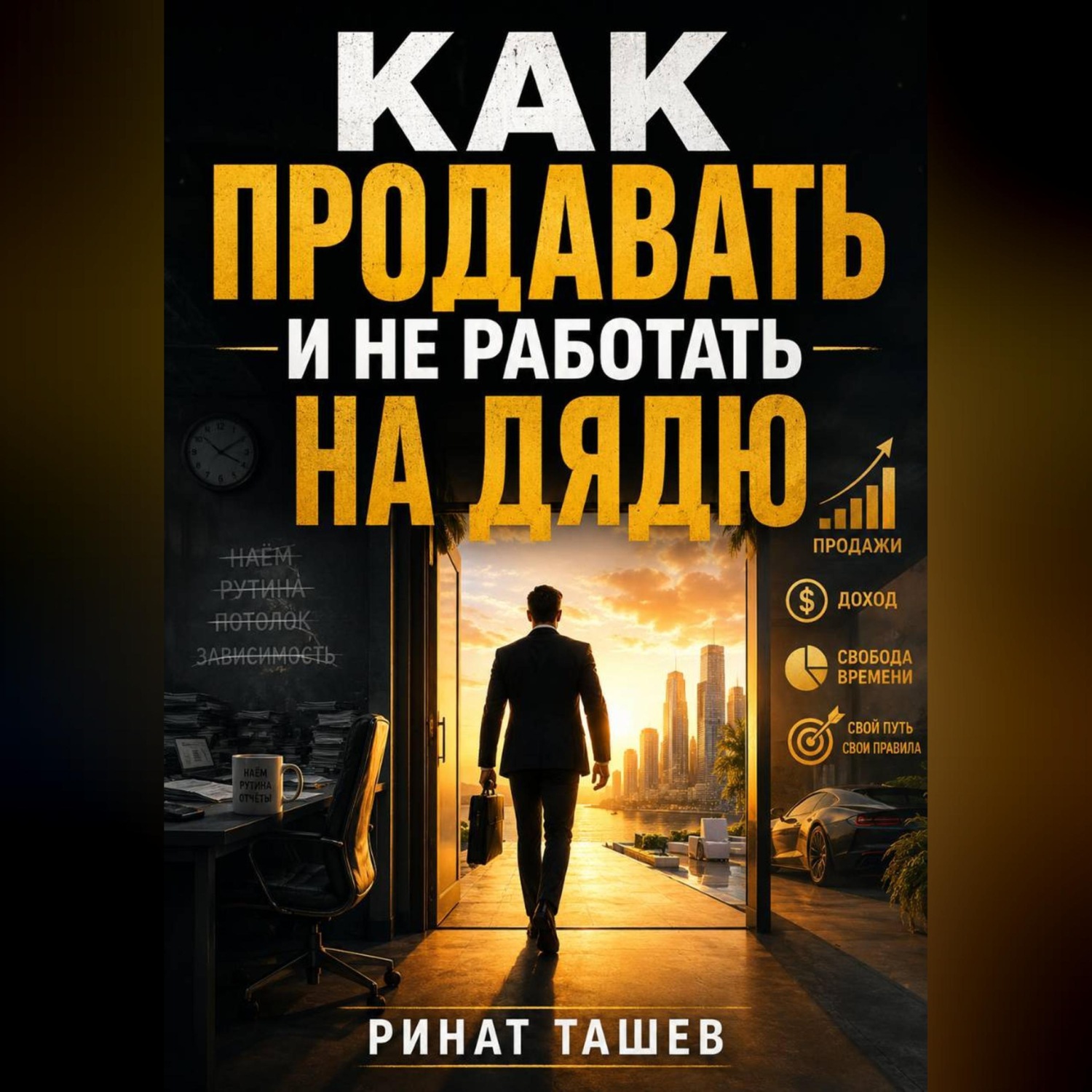 Обложка книги «КАК ПРОДАВАТЬ И НЕ РАБОТАТЬ НА ДЯДЮ»